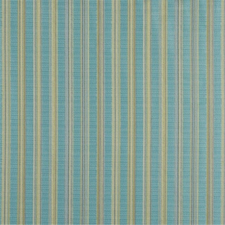 Fine-Line 54 in. Wide Turquoise And Green Stripe Upholstery Jacquard Fabric FI2933940